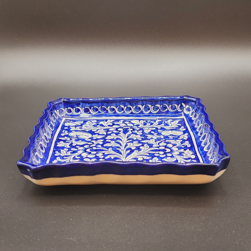 Blue Pottery - Square Plate / Server