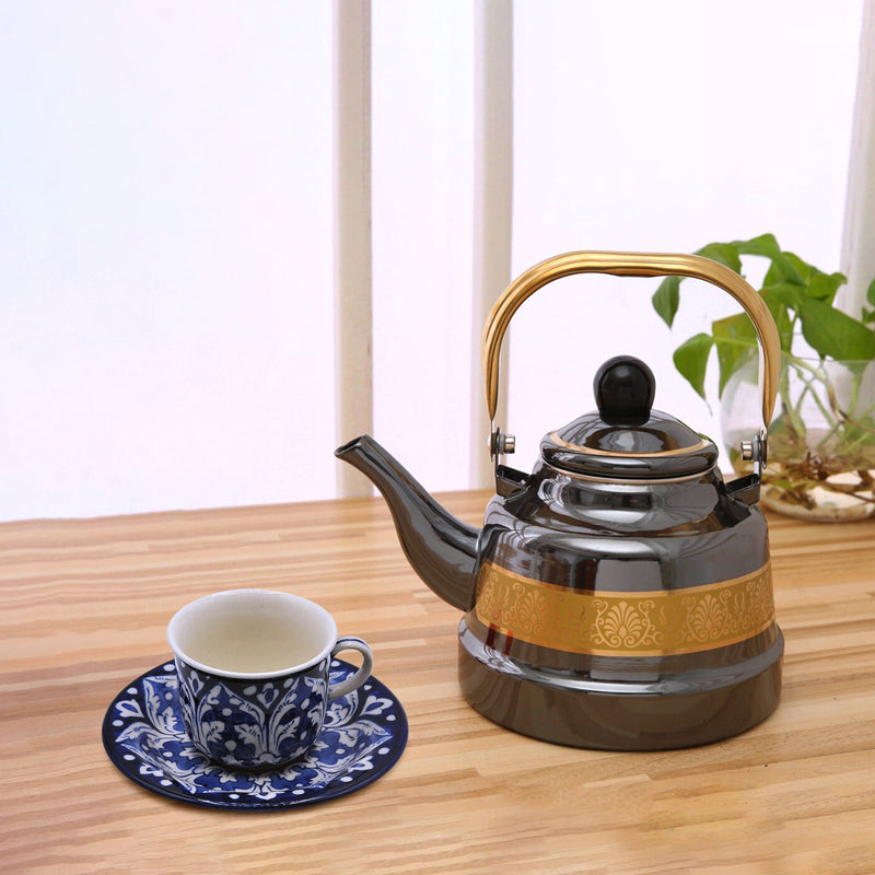 Blue Pottery - Tea Cup Set