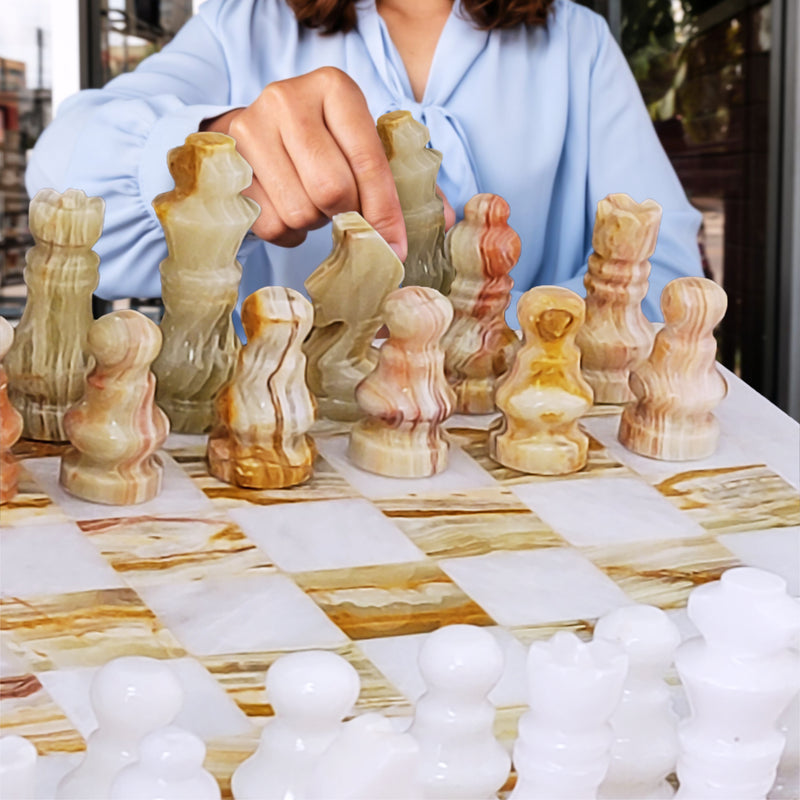 Marble / Onyx - Chess Set