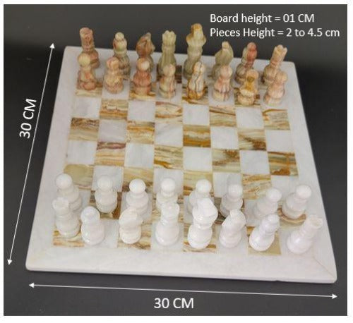 Marble / Onyx - Chess Set