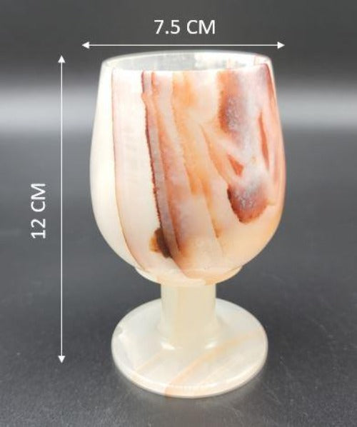 Marble / Onyx - Goblet / Glass