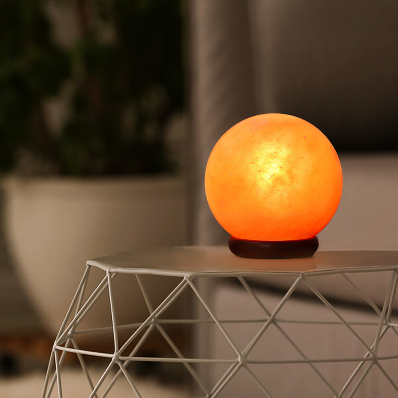 Himalayan Salt - Globe Lamp (6 inches, 9 lbs.) Best Gift Item