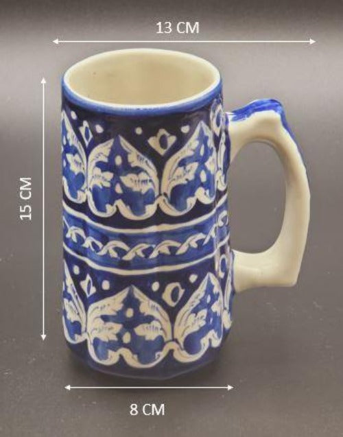 Blue Pottery - Large Mug