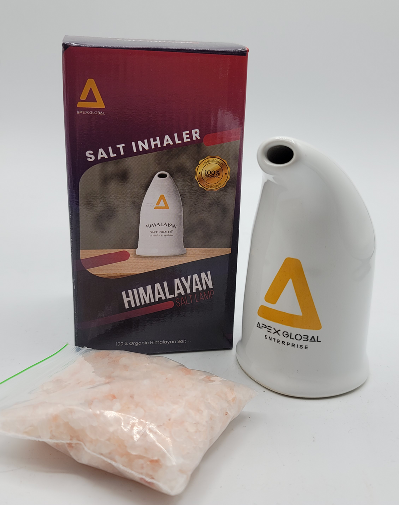 Himalayan Salt - Inhaler (5.5 inches, 1 lbs.) Best Gift Item