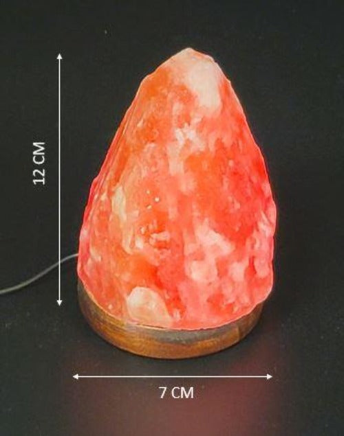Himalayan Salt - USB Lamp Natural Look (5 inches, 2 lbs.) Best Gift Item