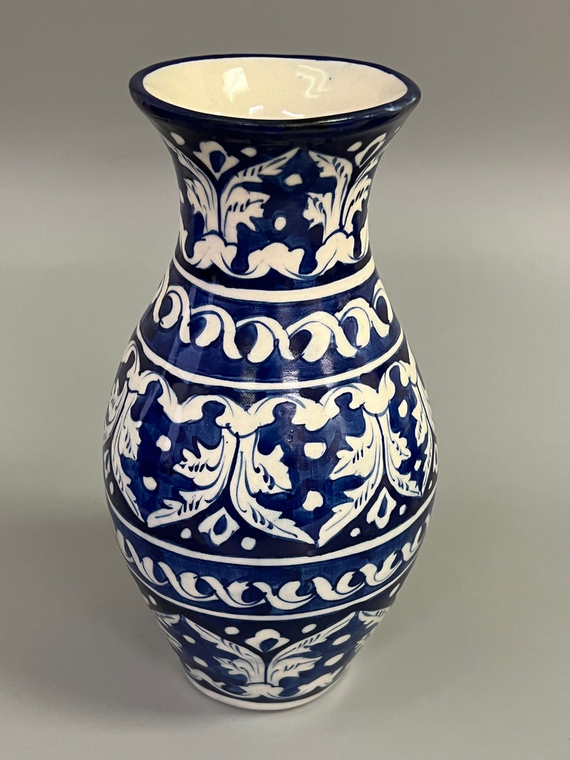 Blue Pottery - Large Vase