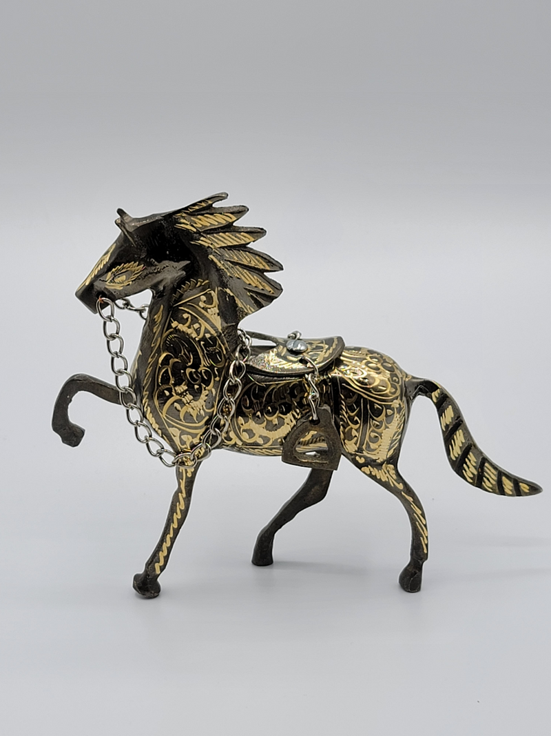 Engraved Metal - Horse